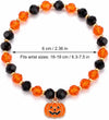 Halloween Beaded Stretch Bracelet Set