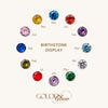 Three Birthstone Custom Necklace