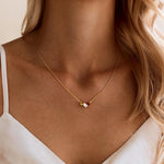 Three Birthstone Custom Necklace
