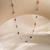 Colorful Gemstone Beaded Choker