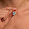 Personalized Birthstone Bolo Tie Necklace