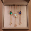 Personalized Birthstone Bolo Tie Necklace