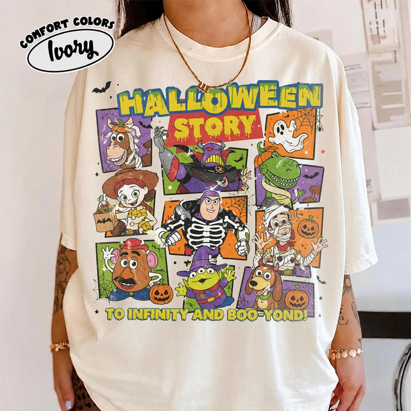 Vintage Toy Story Halloween Family Shirt