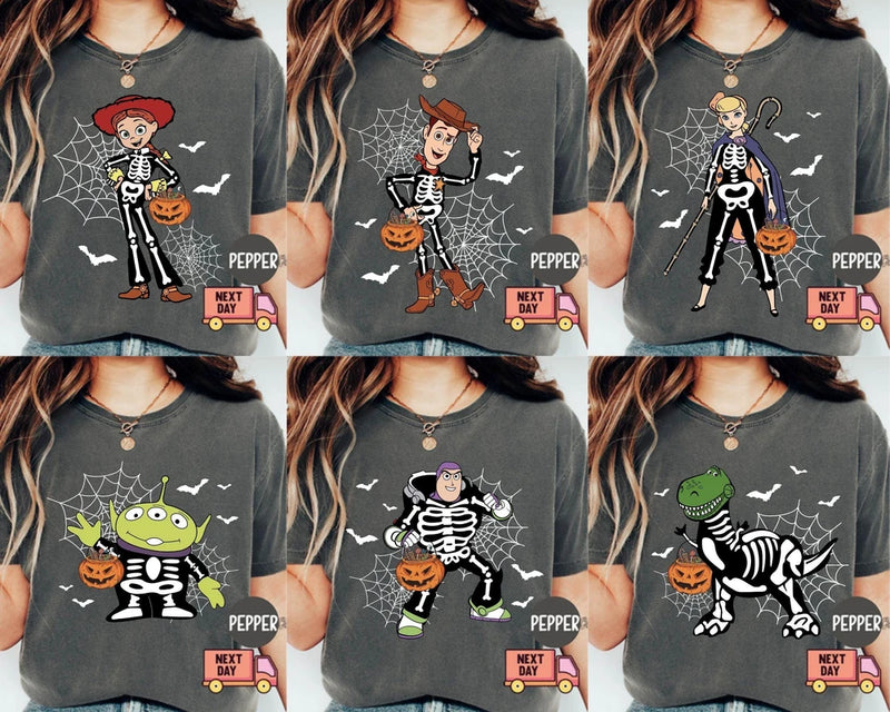 Toy Story Skeleton Halloween Shirt