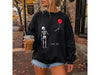Gothic Sarcastic Skeleton Sweatshirt