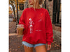 Gothic Sarcastic Skeleton Sweatshirt