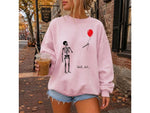 Gothic Sarcastic Skeleton Sweatshirt