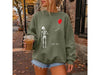 Gothic Sarcastic Skeleton Sweatshirt