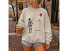 Gothic Sarcastic Skeleton Sweatshirt