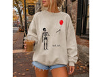 Gothic Sarcastic Skeleton Sweatshirt