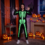 Glow in the Dark Skeleton Jumpsuit
