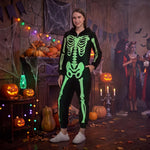 Glow in the Dark Skeleton Jumpsuit