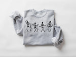 Dancing Skeleton Halloween Sweatshirt