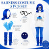 Blue Character Costume Set