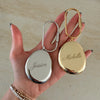 Personalized Heart Compact Mirror
