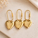 Personalized Heart Compact Mirror