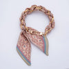Silk Scarf Handbag Charm