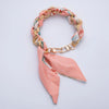 Silk Scarf Handbag Charm