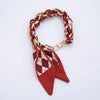 Silk Scarf Handbag Charm