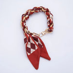 Silk Scarf Handbag Charm
