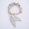 Silk Scarf Handbag Charm