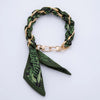 Silk Scarf Handbag Charm
