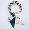Silk Scarf Handbag Charm