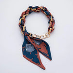 Silk Scarf Handbag Charm