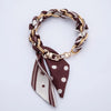 Silk Scarf Handbag Charm