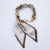 Silk Scarf Handbag Charm