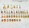 Custom Gold Bag Charm Keychain