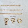 Custom Gold Bag Charm Keychain