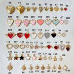 Custom Gold Bag Charm Keychain