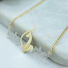 Two Tone Figaro Necklace