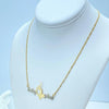 Two Tone Figaro Necklace