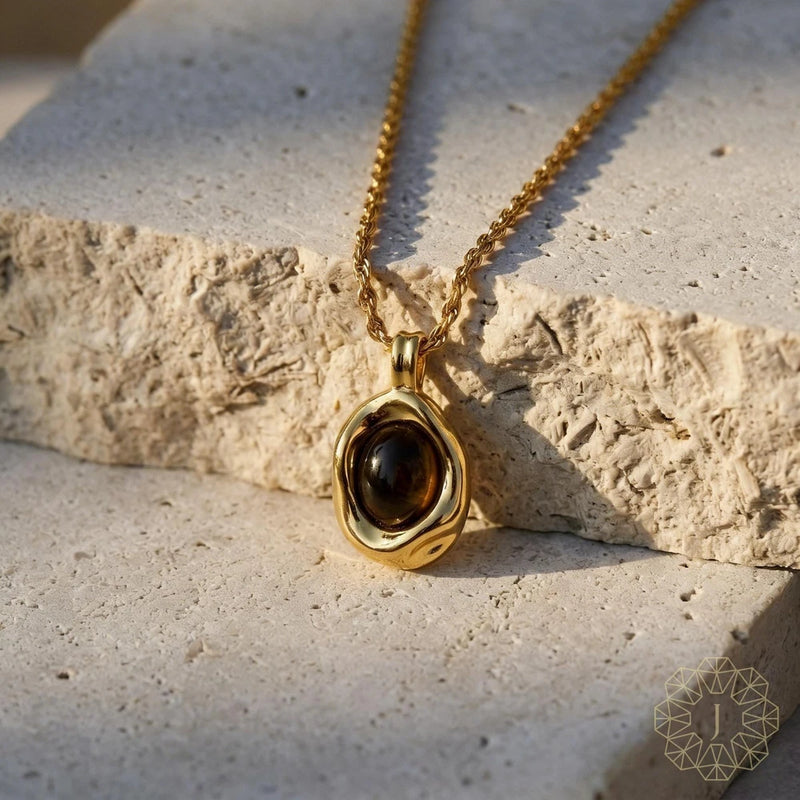 Natural Tiger Eye Necklace