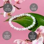 Emotional Ice Bath – The Ice Quartz Bracelet | 6mm