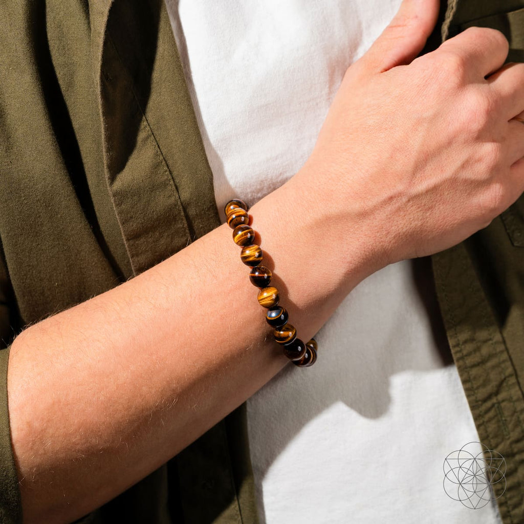 Built to Win – 7A Grade Tiger’s Eye Bracelet