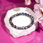 The Empath’s Cord Cutter – Black Moonstone Bracelet