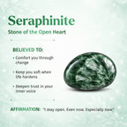 By My Side - Rare Seraphinite Pendant