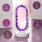 Portal to Peace - Amethyst Lamp
