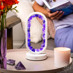 Portal to Peace - Amethyst Lamp