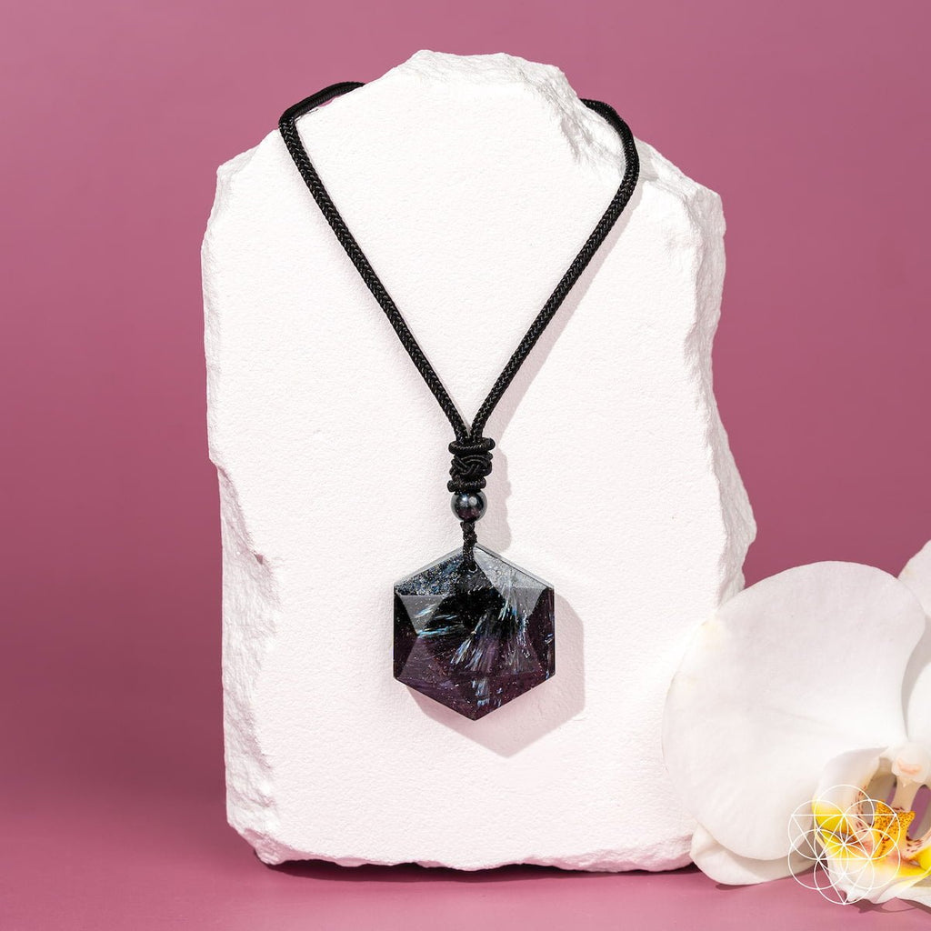 The Arfvedsonite Deep Healing Pendant